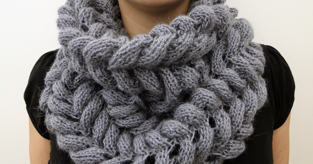 3 Rabbits Patterns: Scarf Cowl Knitting Pattern