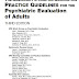 Guia para la evaluación psiquiátrica de adultos