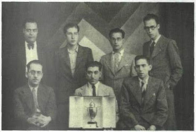 Club Ajedrez Alcoy, vencedor de la Copa Presidente de la República en 1935