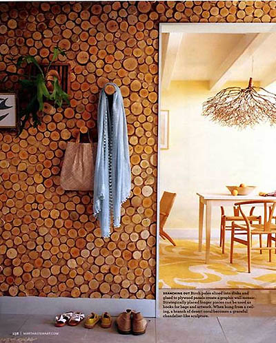 Cómo dar textura a su casa mediante una pared decorativa