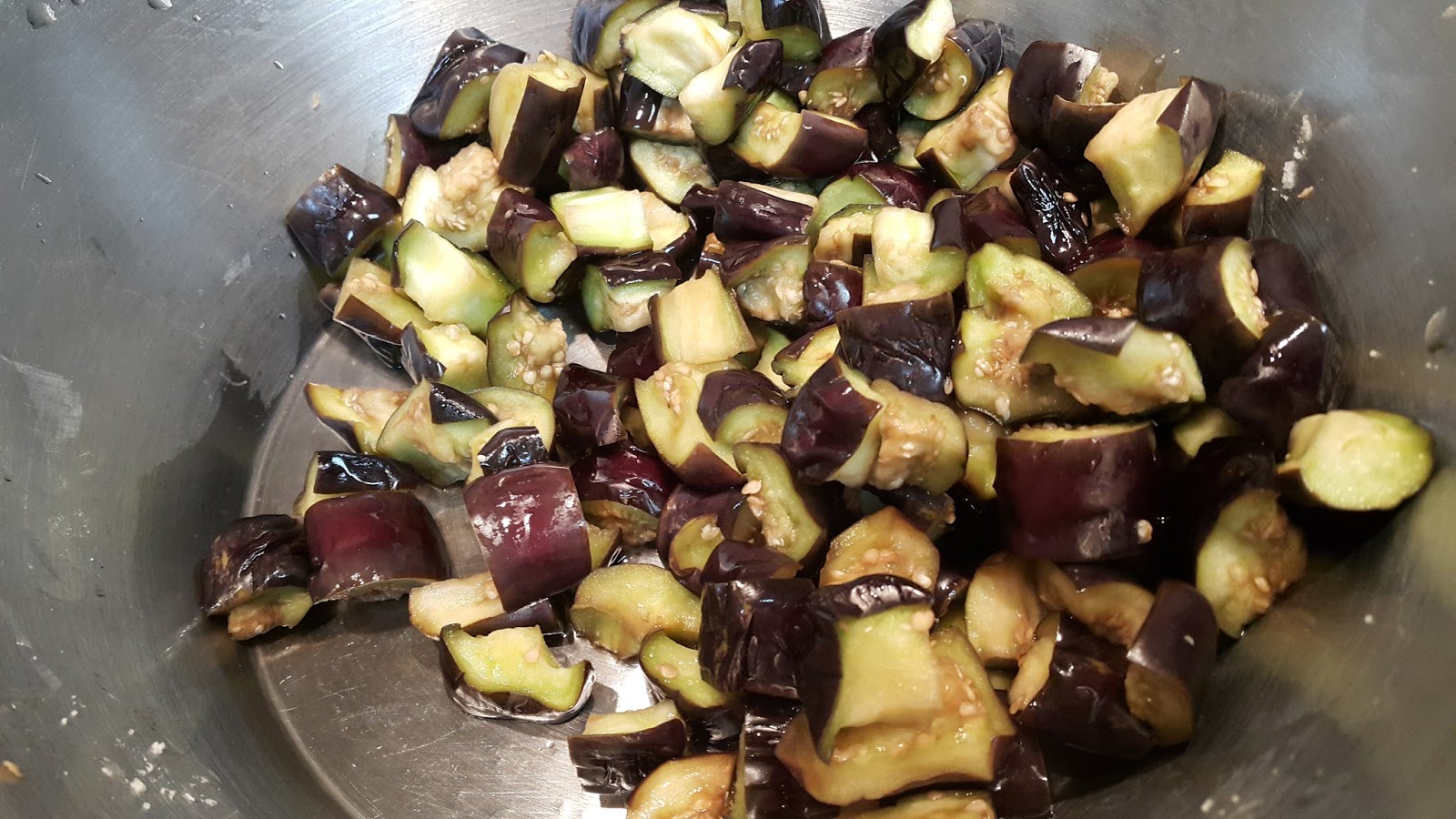 Erica's Yummy Food Spicy Eggplant Pickle