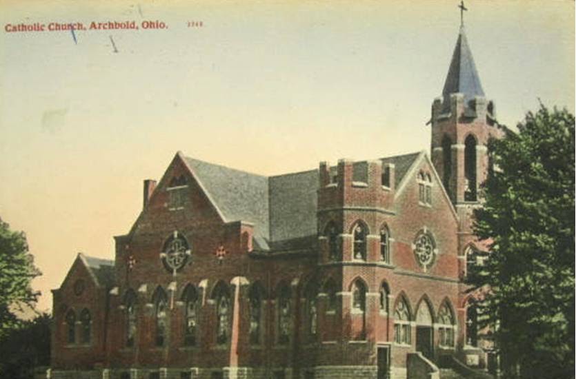 Catholic Architecture and History of Toledo, Ohio St. Peter, Archbold
