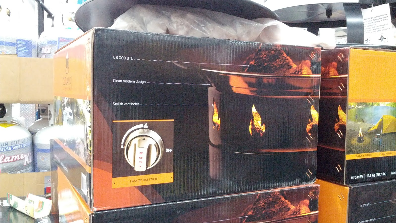 Outland Firebowl Deluxe Portable Firepit Costco Weekender