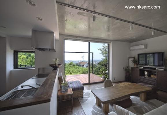 de Casas Casa doble cúbica japonesa minimalista en faldeo de de Casas Casa doble cúbica japonesa minimalista en faldeo de