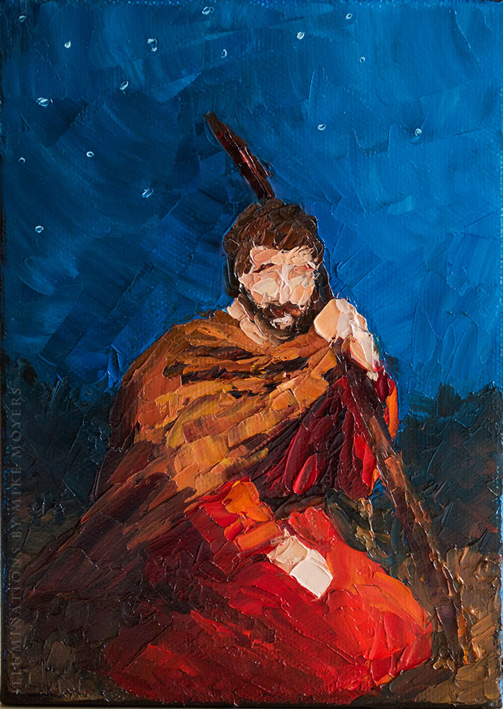 ILLUMINATIONS: Nativity: Joseph