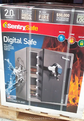 Keep your documents safe with the SentrySafe SFW205GPC Digital Safe
