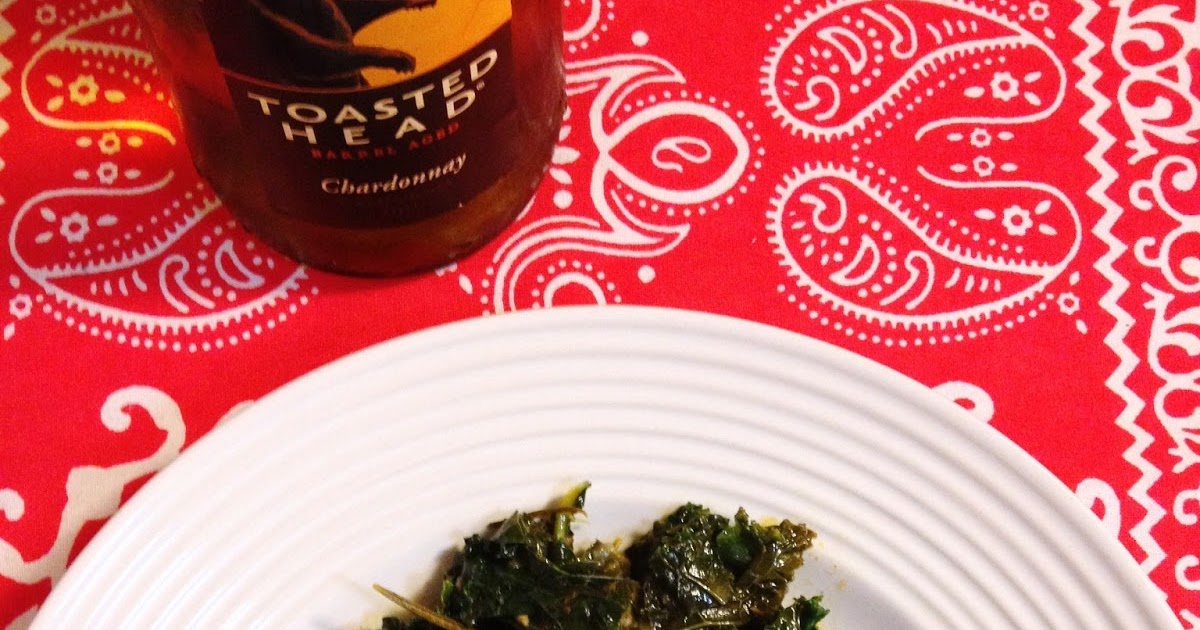 The Lush Chef Braised Chicken & Kale in White Wine