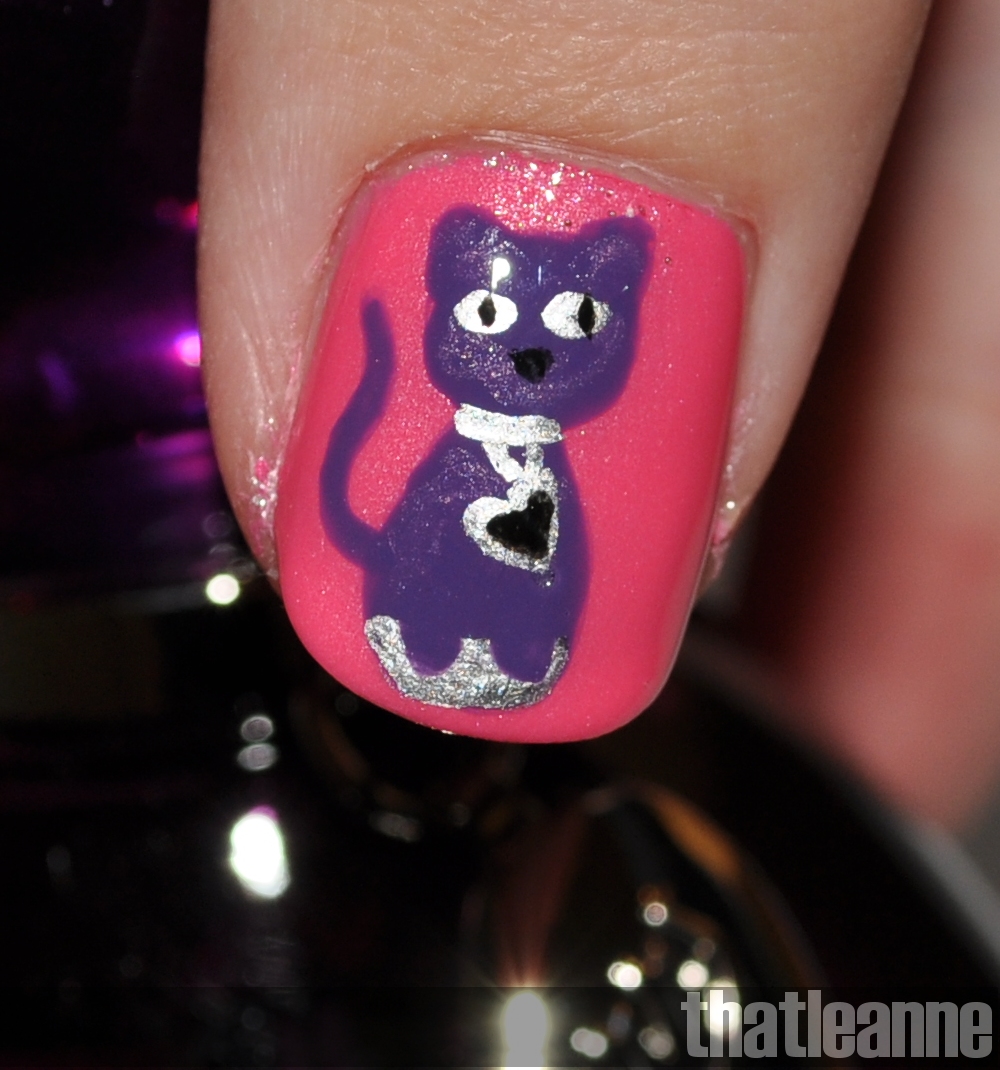 thatleanne Katy Perry Purr inspired Nail Art!