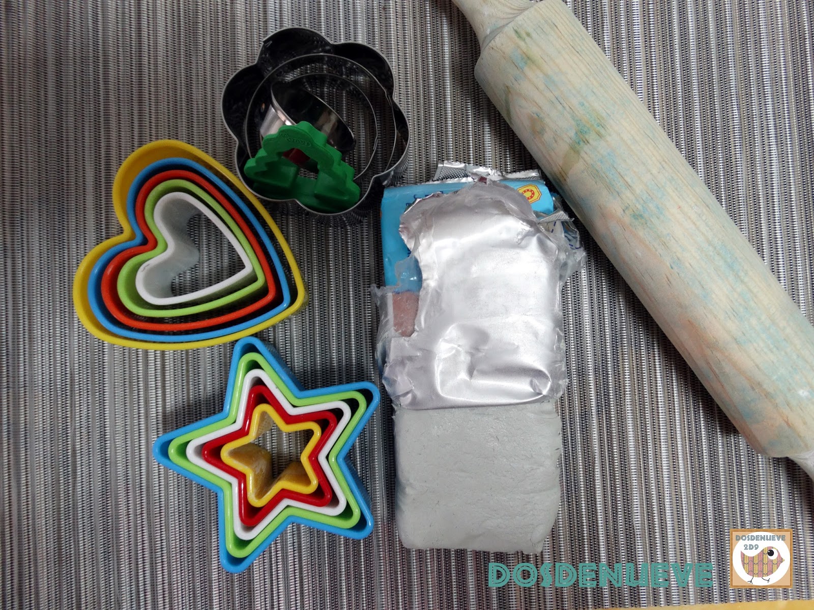 Pasta de modelar paso a paso