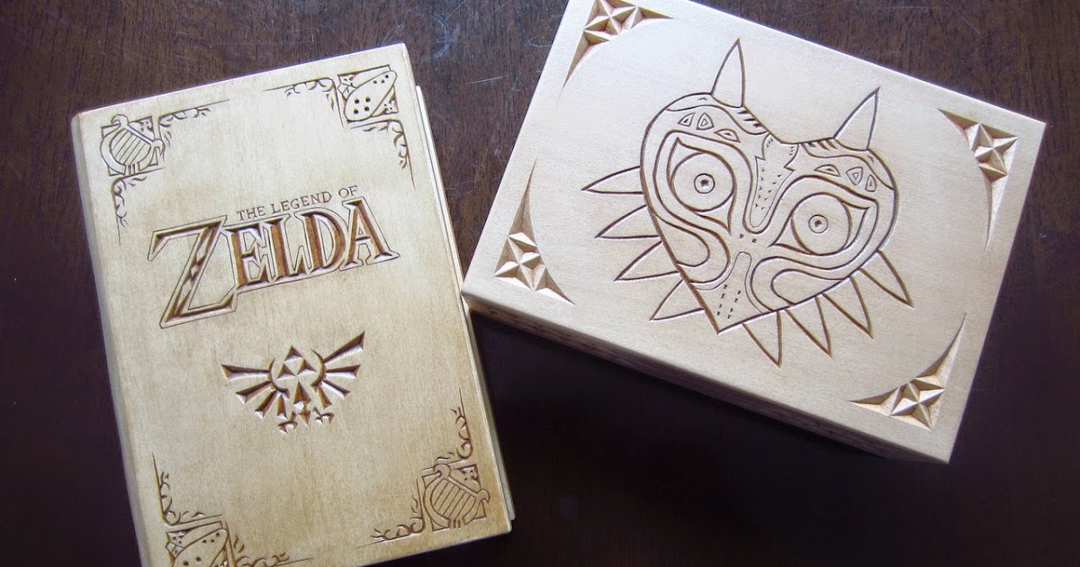 Ales the woodcarver Legend of Zelda trinket boxes