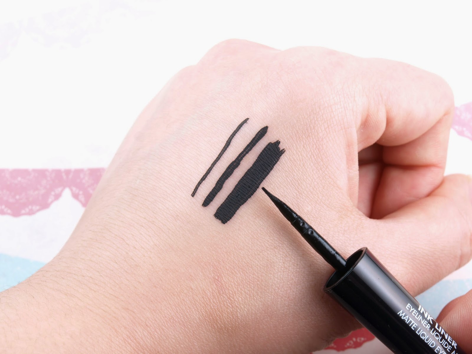 Make Up For Ever Ink Liner Matte Liquid Eyeliner: Review and Swatches