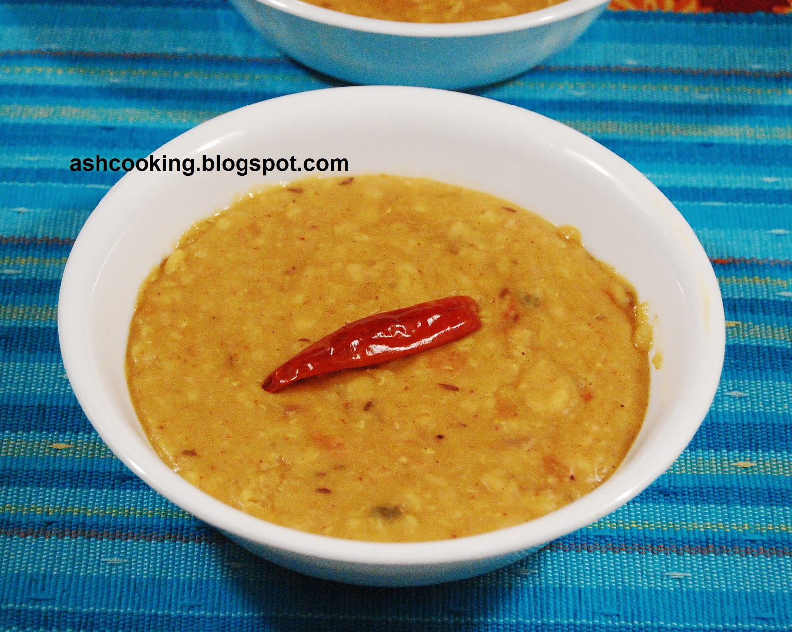 My Cookbook Lasooni Dal Garlicky Lentil