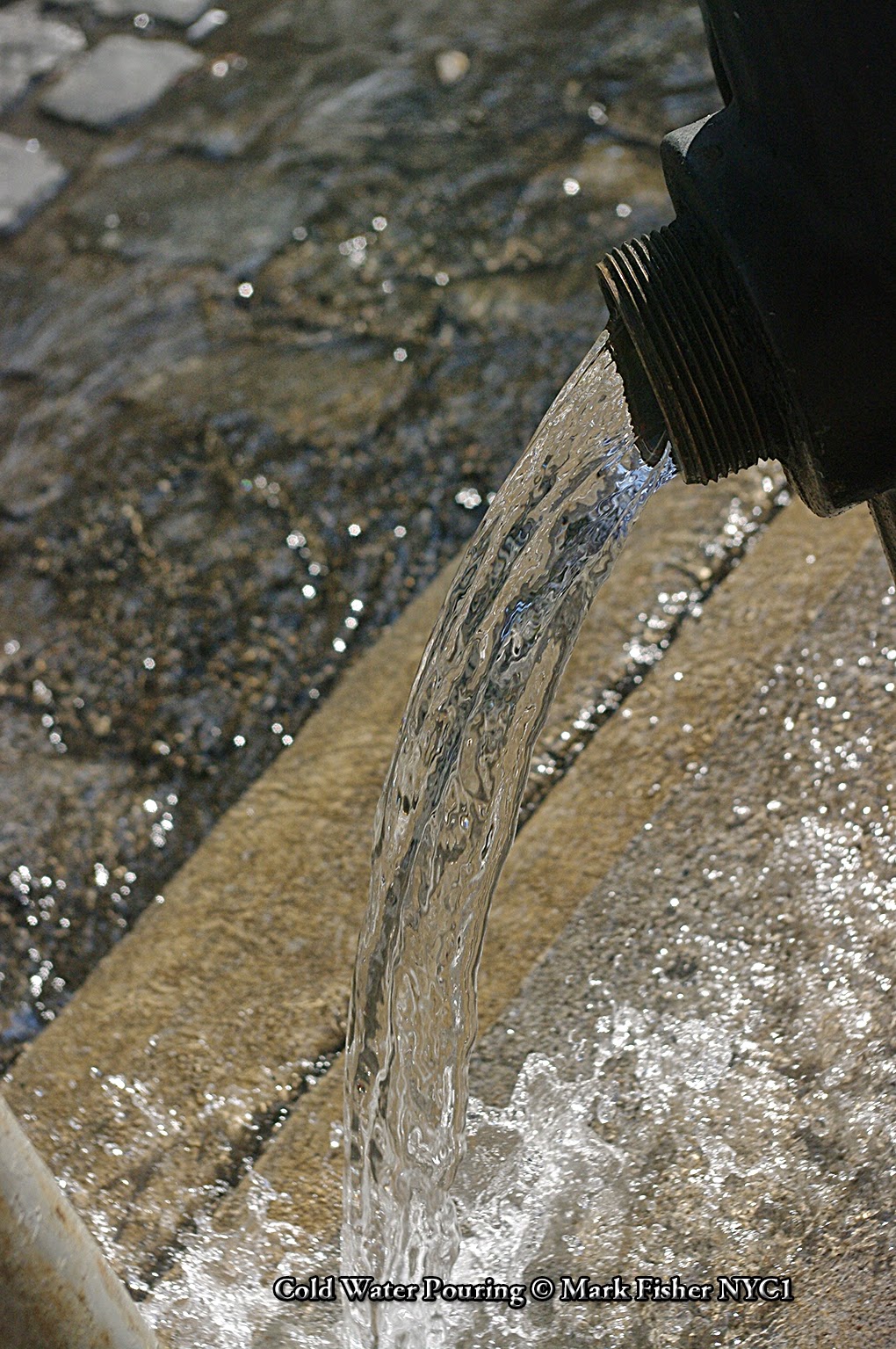 Photographer Mark FisherPhotography and Beyond. Cold Water Pouring