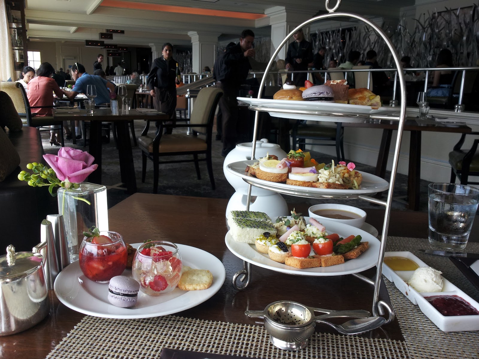 Lilly My Cat Tea at The RitzCarlton in Laguna Niguel