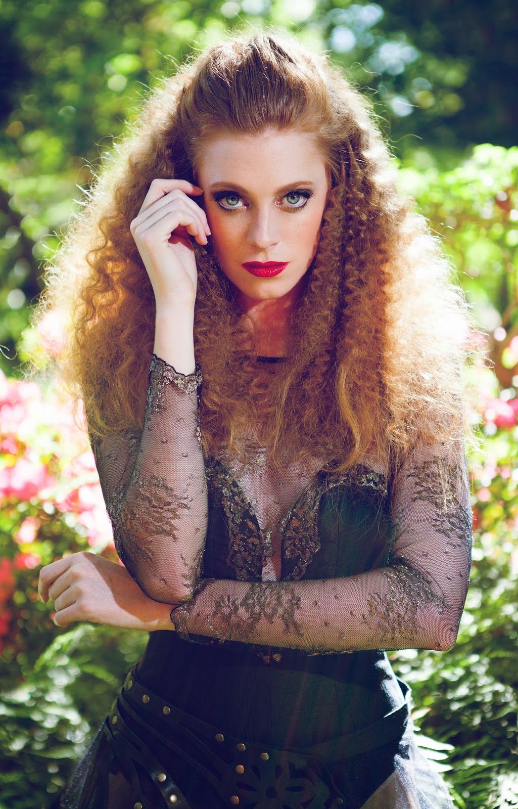 Kim Rose Model Stellenbosch Botanical Gardens Shoot Grethe