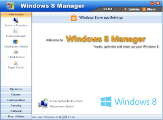 Windows 8 Manager 1.0.4 Full