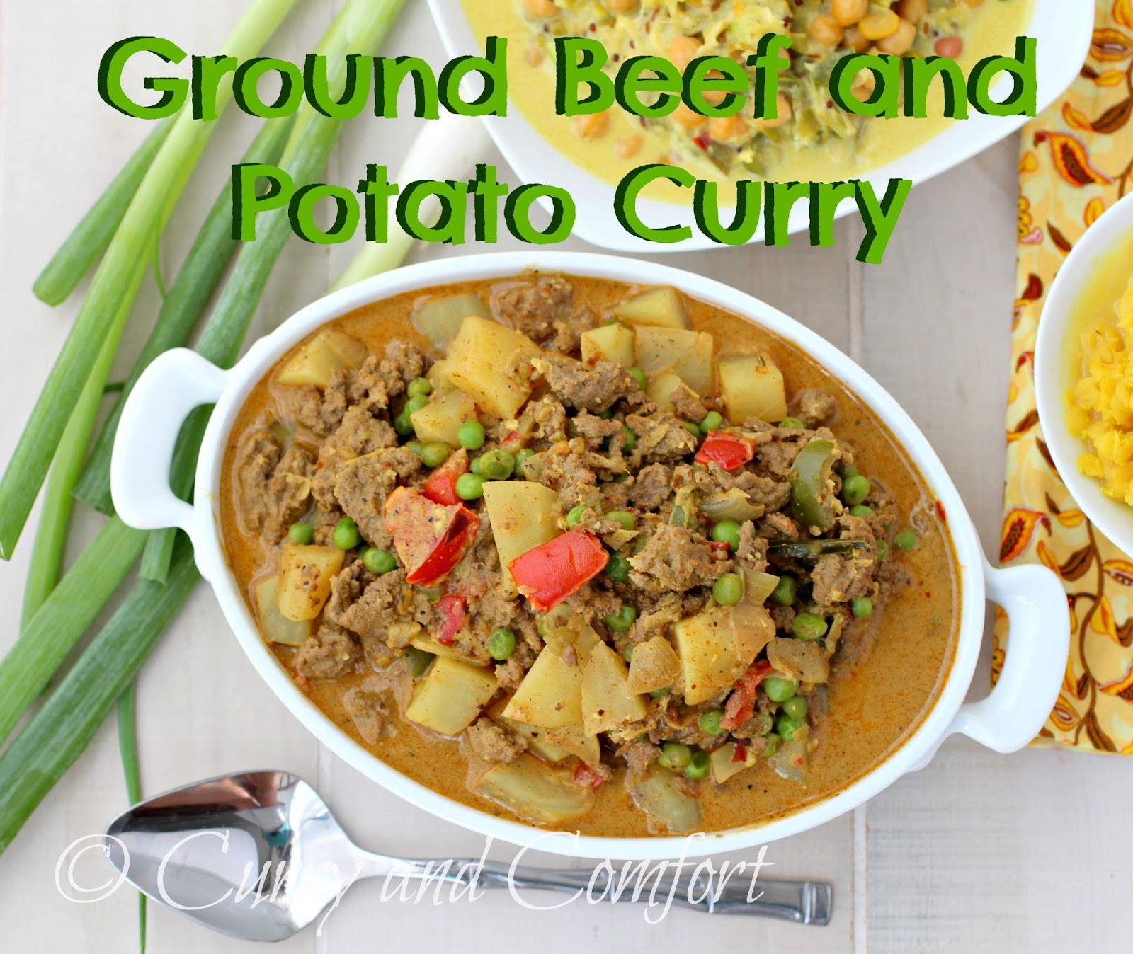Kitchen Simmer Ground Beef and Potato Curry