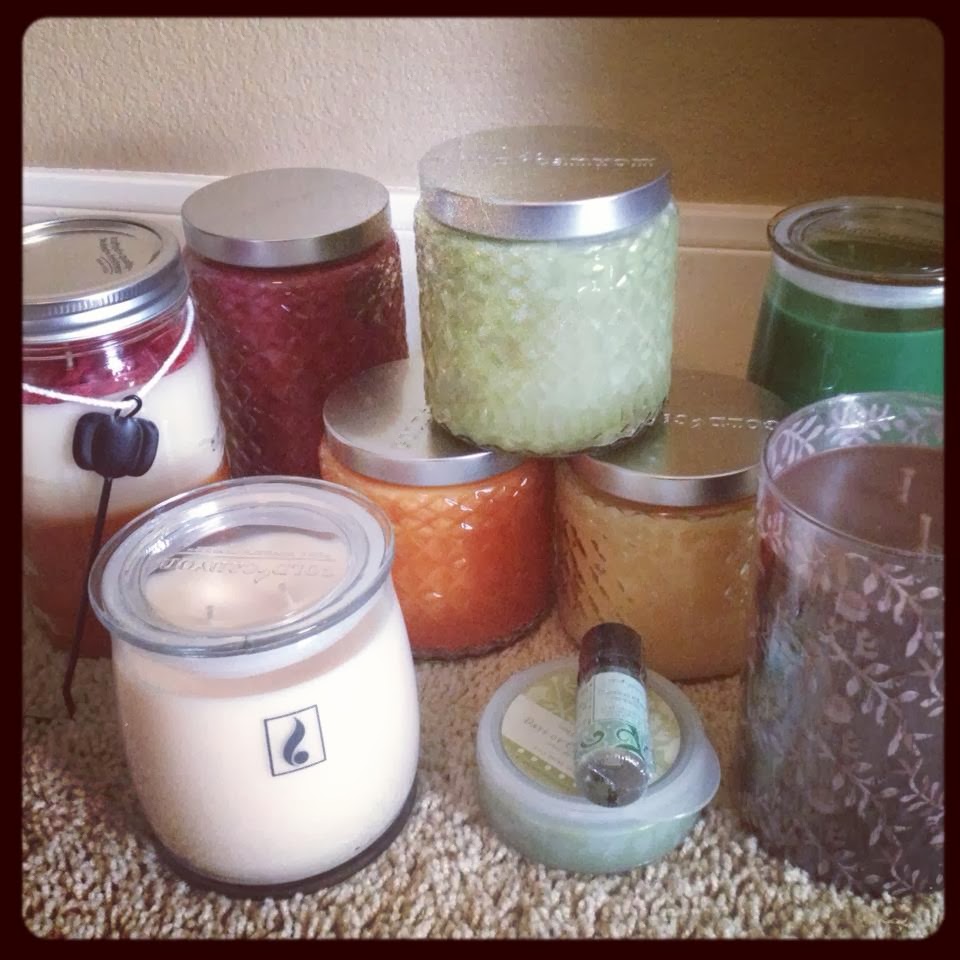 My Gold Canyon Candle Lady On My Doorstep...