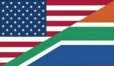 USA - South Africa Flag(s)
