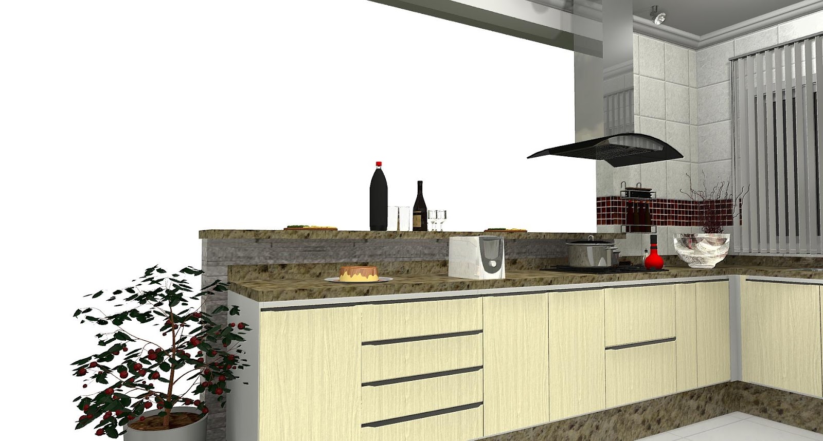 #C50606 PROJETO DESIGN DECORAÇAO: cozinha com passa prato 1600x858 px Projetos De Cozinha Com Passa Prato #267 imagens