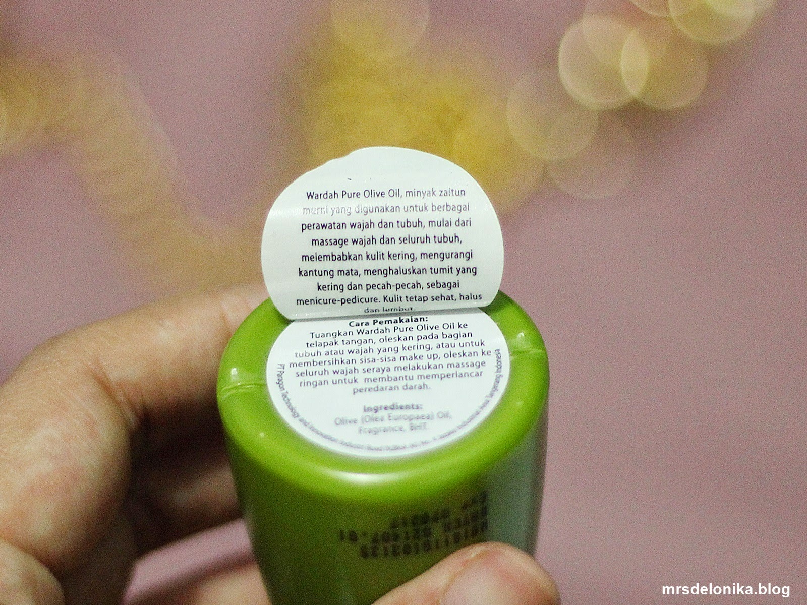 Mrs Delonika Lip Treatment Wardah Olive Oil, Vaseline Intensive Care, EMC