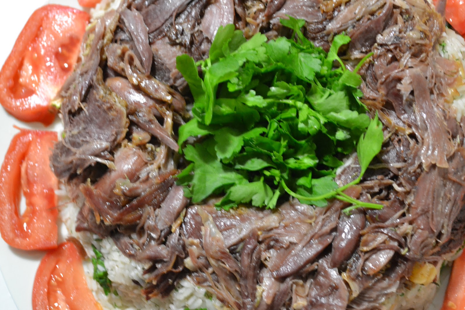 ANNEMİNELİ İÇ PİLAVLI KAZ ETİ