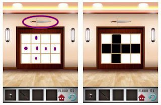 100 Floors Hint Level 50 51 Explanation
