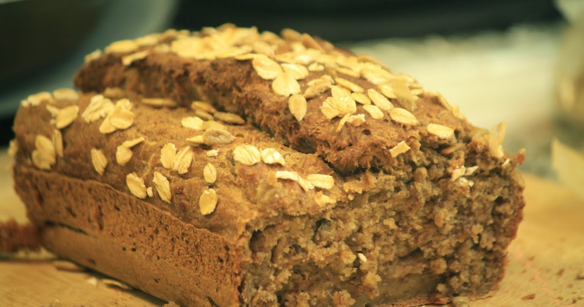 Eggless Banana Bread With Chia Seeds