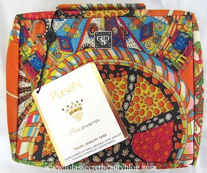 lola's secret beauty blog PurseN Tiara Jewelry Cases in Jet Setter