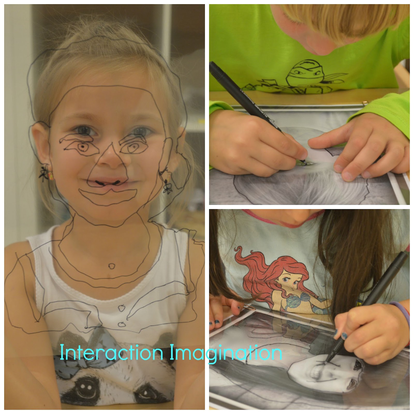 Interaction Imagination Big portraits