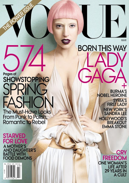 Lady Gaga Vogue Us. Lady Gaga for Vogue US by