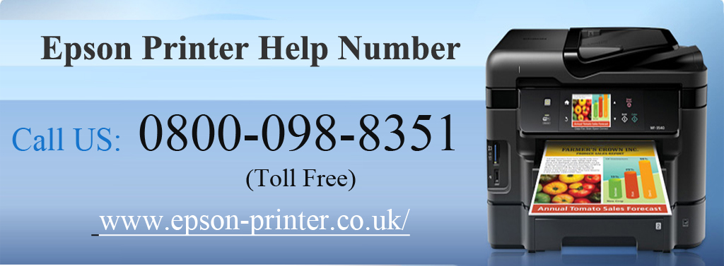 0800-098-8351 Epson Printer Help Number UK