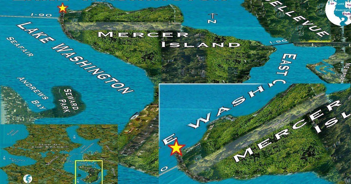 Map Of Mercer Island Neighborhoods Map Of Mercer Island Neighborhoods