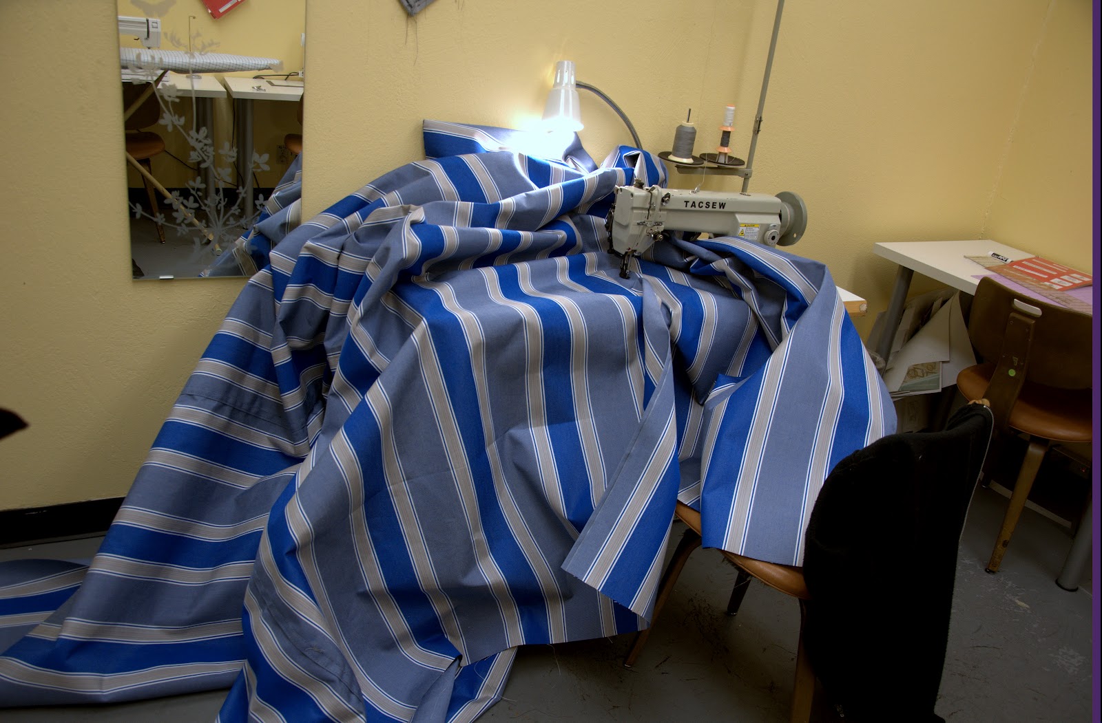 Tin Pickle Adventures New Awning sewing and metal repair