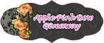 @18 july : Apple Pink Bow Giveaway
