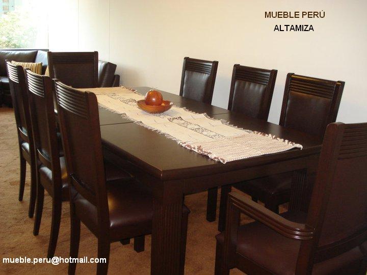 Comedores muebles perÃ: comedores modernos Comedor rustico ocho sillas