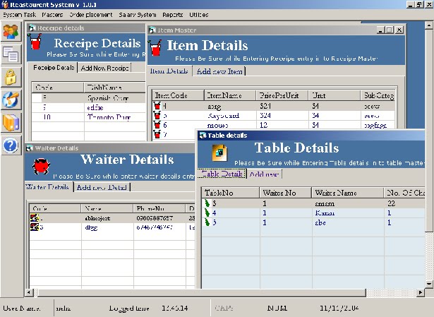 Free Restaurant Management Software In Vb Net Database Examples