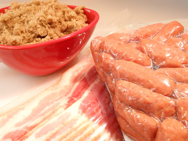 My Kind of Cooking Sweet & Savory Bacon Wrapped Cocktail Wieners