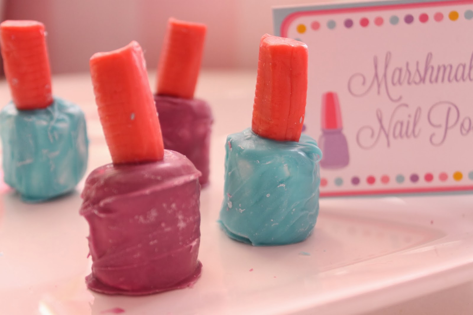 The Larson Lingo Kate's Nail Salon Birthday Party