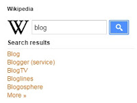 Cara Membuat Widget Kotak Search Wikipedia pada Blog