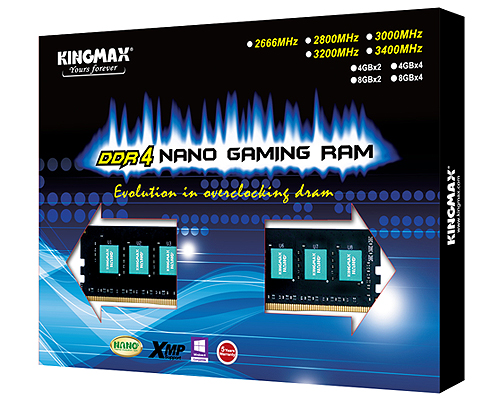 The most anticipated choice for gamers – say hello to overclocking DDR4 Kingmax DDR4