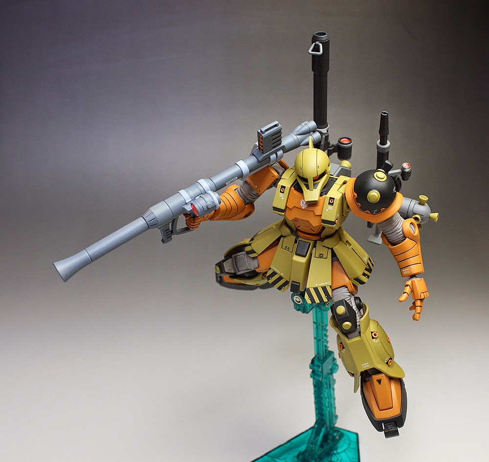 GUNDAM GUY HGTB 1/144 Zaku I (Thunderbolt Ver.) Painted Build by ZGMFXG