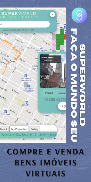 NFT – Compre e venda bens imóveis virtuais
