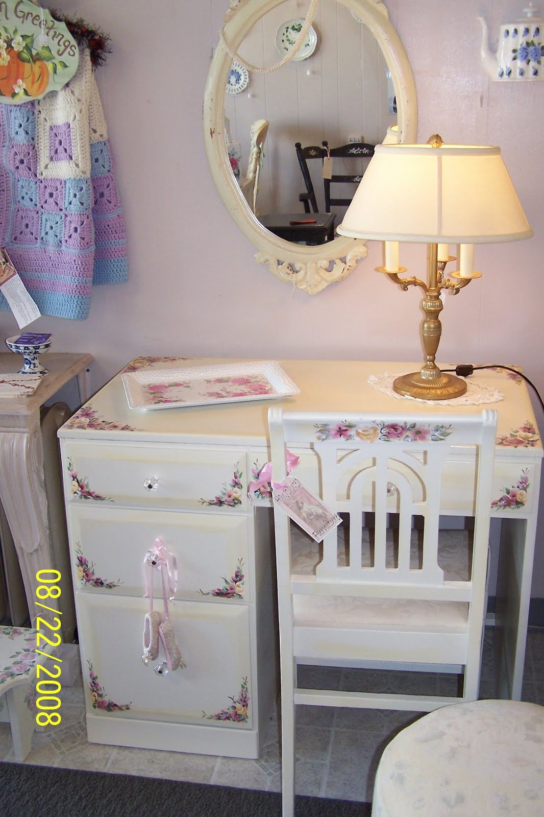 Handpainted Furniture Blog, Shabby Chic Vintage Painted Furniture Desks