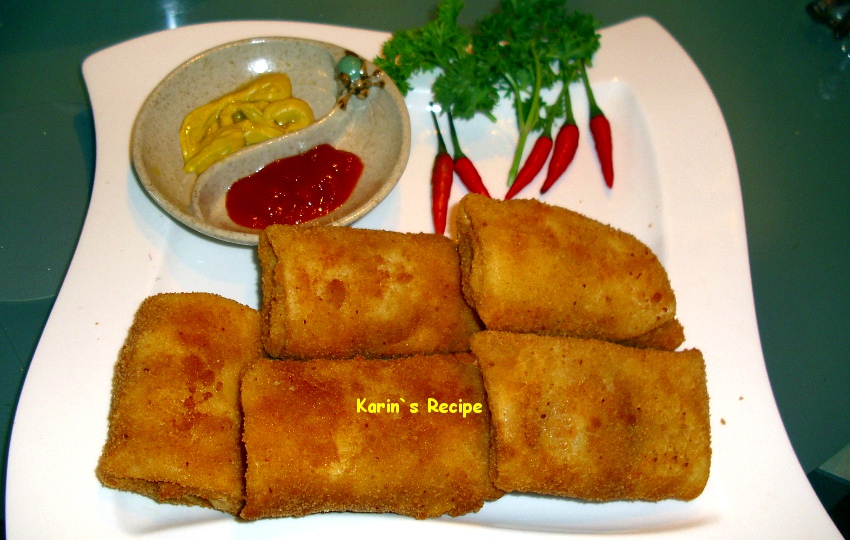Karin's Recipe Risoles Ragout Ayam (Indonesian Chicken Ragout Rissoles)