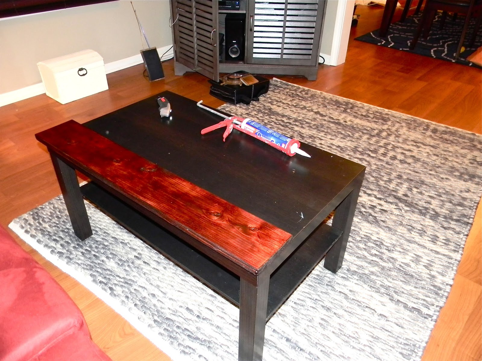 Crafts and Chaos Do It Yourself Ikea Coffee Table Revamp Crafts and