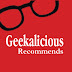 Geekalicious Recommends... November 2012