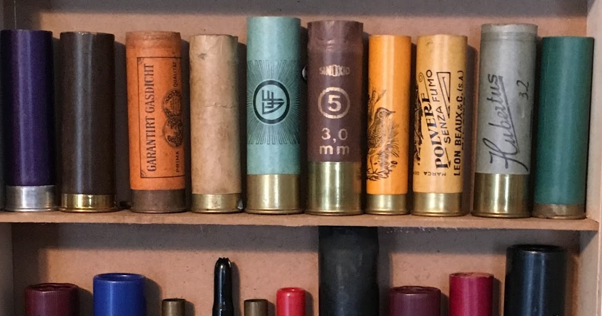 Ammo and Gun Collector Old European Paper Shotgun Shells