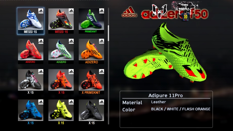Pes 2013 Green Adidas Messi 15 1 2016 Boots By Ultigamerz