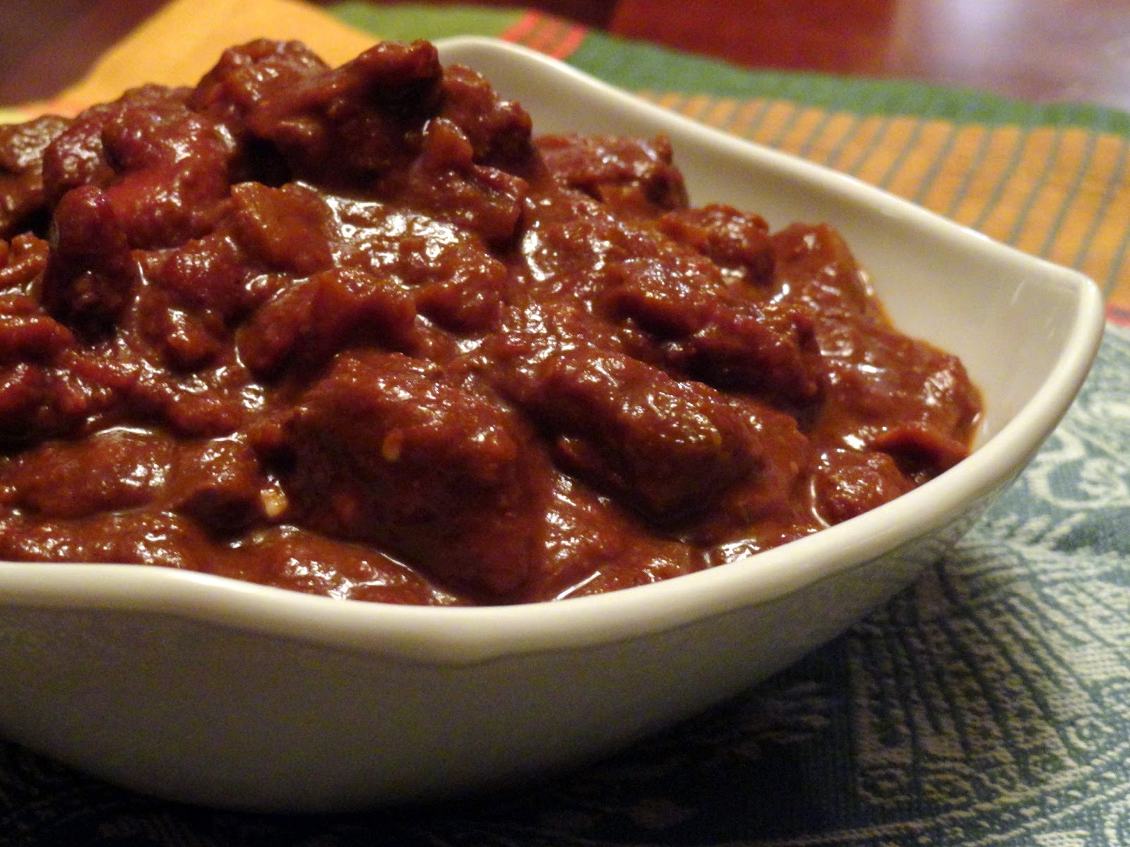 A Couple in the Kitchen Chocolate Stout Chili